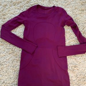 lululemon athletica Tops - Lululemon long sleeve swiftly sz 6 marvel lululemon athletica Tops - Lululemon long sleeve swiftly sz 6 marvel
